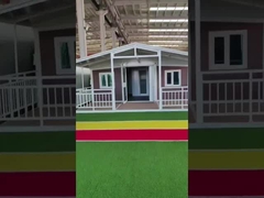 Prefabbricato Luxury Shipping Container Luxury House Modular Fireproof 4 camere da letto Container House