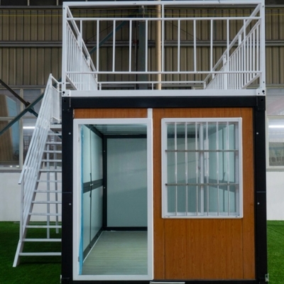 Facile installazione Residenza mobile Casa prefabbricata contenitore 20FT 40FT Case prefabbricate pieghevoli contenitori