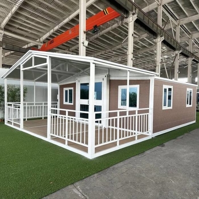 Prefabbricato Luxury Shipping Container Luxury House Modular Fireproof 4 camere da letto Container House