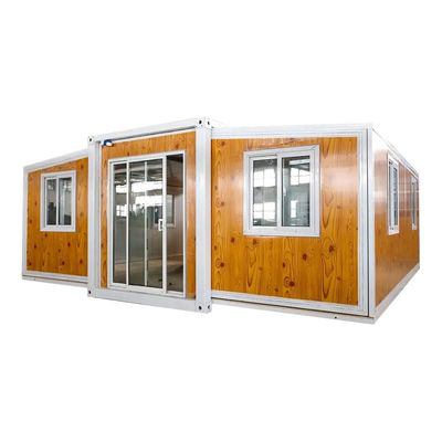 3 camere da letto Mobile Moderno Prefabbricato Container House Espandibile Finestra in lega di alluminio