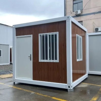 Facile da costruire Prefabbricato Modulare Windproof Tiny Flat Pack Container House