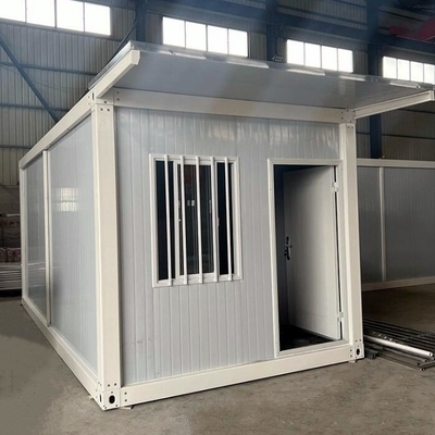 Case contenitori mobili modulari a confezione piatta per negozi di chioschi per ufficio