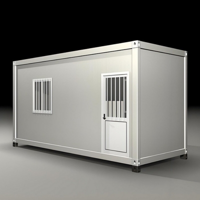 Struttura in acciaio galvanizzato Case piatte con pacchetti modulari Casa facile da installare in loco