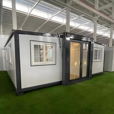 Casa modulare espandibile a doppio ala con 37 m2 per 2-3 persone