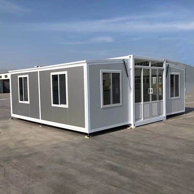 Luxury 40&20ft 2 letti mobili contenitore casa pieghevole casa prefabbricata espandibile