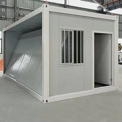 Casa di container pieghevole di tipo Z facile da 20 piedi / 40 piedi per il mercato africano Casa di container espandibile
