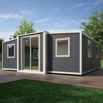 Casa in container prefabbricata espandibile con 2 camere da letto