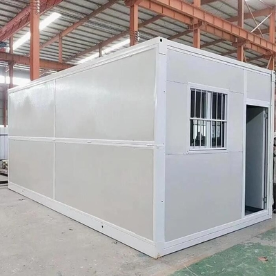 Case prefabbricate in container pieghevoli