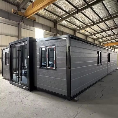 Case prefabbricate per la spedizione in container espandibili con 3 camere da letto